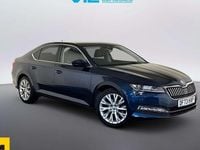 Used Skoda Superb SE L 190 HP (139 kW) 2023 Blue Hatchback
