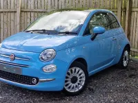 Gebraucht Fiat 500 Lounge 69 PS (50 kW) 2017 Blau Kleinwagen