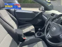 Used VW Golf Cabriolet SE 105 HP (77 kW) 2012 White Cabriolet