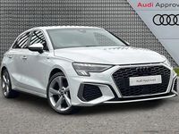 Used Audi A3 S-Line 147 HP (108 kW) 2021 White Sedan