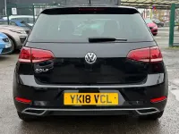 Used VW Golf VII GT 150 HP (110 kW) 2018 Black Hatchback