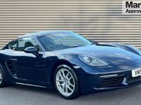 Used Porsche 718 Cayman 300 HP (220 kW) 2019 Blue Coupe