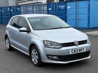 Used VW Polo Match 75 HP (55 kW) 2013 Silver Hatchback