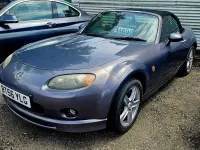 Used Mazda MX5 160 HP (117 kW) 2007 Grey Cabriolet