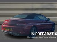 Used Mercedes C300 AMG Line Premium 258 HP (189 kW) 2018 Red Cabriolet