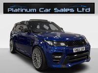 Used Land Rover Range Rover Sport SVR 700 HP (514 kW) 2015 Blue SUV