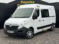 Used Vauxhall Movano 130 HP (95 kW) 2018 White MPV