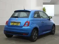 Used Fiat 500 S 69 HP (50 kW) 2017 Blue Hatchback