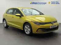 Used VW Golf VII Life 2021 Yellow Hatchback
