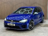 Used VW Golf VII R 295 HP (216 kW) 2014 Blue Hatchback