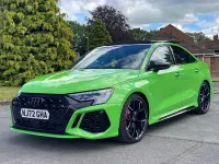Used Audi RS3 Advanced 400 HP (294 kW) 2022 Green Sedan