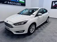 Used Ford Focus Titanium 115 HP (84 kW) 2015 White Hatchback