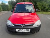 Used Vauxhall Combo 75 HP (55 kW) 2010 Red MPV