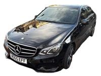 Used Mercedes E220 AMG 2015 Black Sedan