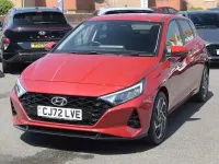 Used Hyundai i20 Premium 101 HP (74 kW) 2023 Red Hatchback