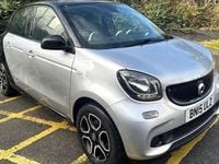 Used Smart ForFour Premium 71 HP (52 kW) 2015 Silver Hatchback