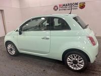 Used Fiat 500 Lounge 69 HP (50 kW) 2014 Green Hatchback
