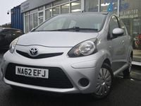 Used Toyota Aygo 67 HP (49 kW) 2012 Silver Hatchback
