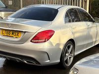 Used Mercedes C220 AMG line 2016 Silver Sedan