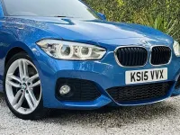 Used BMW 118 M Sport 136 HP (100 kW) 2015 Blue Hatchback