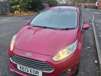 Used Ford Fiesta Zetec 2013 Red Hatchback