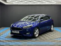 Used Ford Focus Zetec 2016 Blue Hatchback