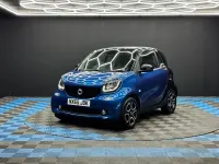 Used Smart ForTwo Coupé Premium 90 HP (66 kW) 2015 Blue Coupe