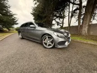 Używany Mercedes C220 AMG line 170 KM (125 kW) 2017 Szary Kombi