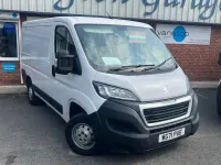Used Peugeot Boxer 162 HP (119 kW) 2021 White Van