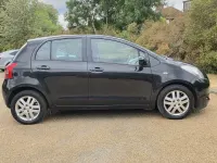 Used Toyota Yaris 85 HP (62 kW) 2007 Black Hatchback