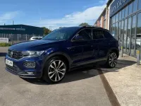 Used VW T-Roc R-line 190 HP (139 kW) 2019 Blue SUV