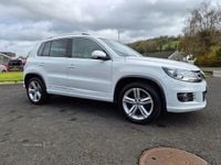 Used VW Tiguan R-line Edition 150 HP (110 kW) 2016 White SUV