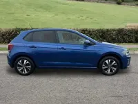 Used VW Polo Match 80 HP (58 kW) 2021 Blue Hatchback