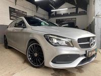 Used Mercedes CLA220 Shooting Brake AMG line 2018 Silver Estate
