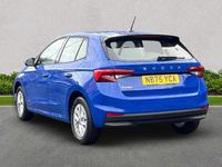 Used Skoda Fabia SE 116 HP (85 kW) 2025 Blue Hatchback