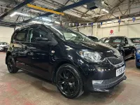 Used Skoda Citigo Colour Edition 60 HP (44 kW) 2018 Black Hatchback