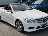 Used Mercedes E220 170 HP (125 kW) 2013 Cabriolet