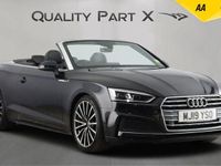 Used Audi A5 Cabriolet S-Line 190 HP (139 kW) 2019 Black Cabriolet
