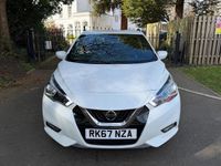 Used Nissan Micra N-Connecta 90 HP (66 kW) 2017 White Hatchback