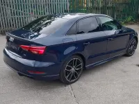 Used Audi A3 Black Edition 150 HP (110 kW) 2018 Blue Sedan