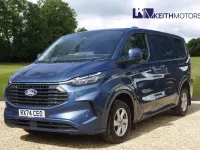 Used Ford Transit Custom Limited 136 HP (100 kW) 2024 Blue Van