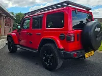 Used Jeep Wrangler Night Eagle 272 HP (200 kW) 2021 Red SUV