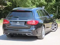 Used Mercedes C220 AMG line 170 HP (125 kW) 2015 Black Estate
