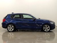 Used BMW 116 Sport Line 2016 Mediterranean blue Hatchback