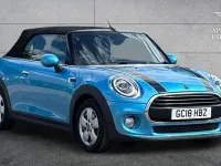 Used Mini Cooper Cabriolet 134 HP (98 kW) 2018 Blue Cabriolet