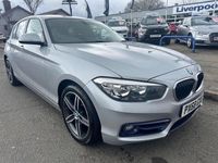 Used BMW 118 Sport Line 136 HP (100 kW) 2018 Silver Hatchback