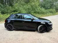Used Audi A1 S-Line 150 HP (110 kW) 2016 Black Hatchback