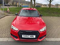 Used Audi A4 Black Edition 2017 Red Estate