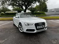 Used Audi A5 S-Line 2016 White Coupe