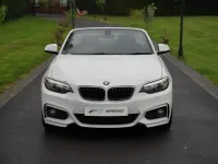 Begagnad BMW 218 M Sport 2015 Vit Cab